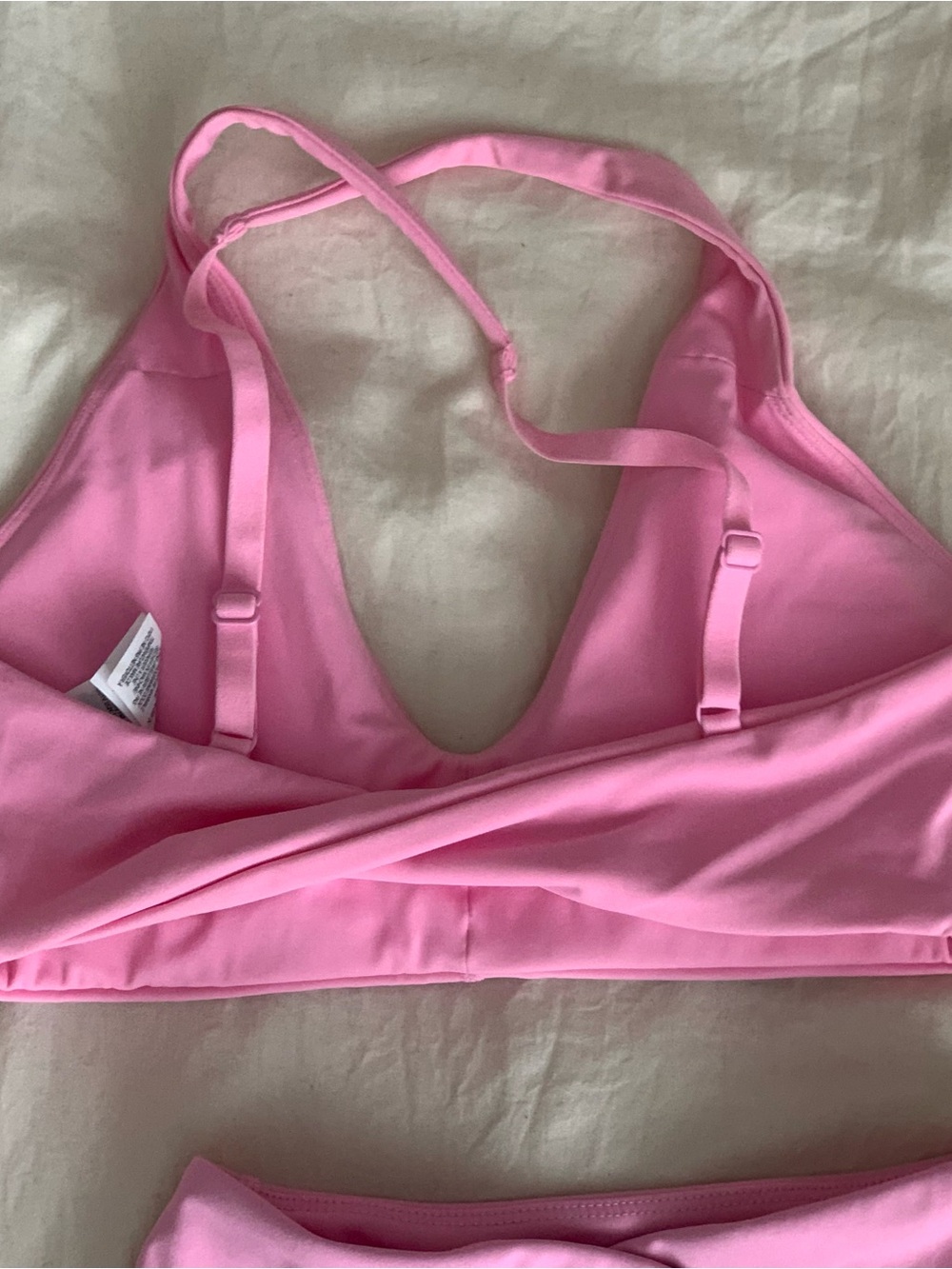 Oner Active Pink Set - Sports Bra & High-Waist Shorts - Picture 4 of 4